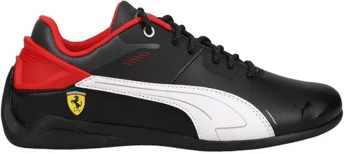 Vista 3 de PUMA Ferrari Drift Cat Delta - Tenis unisex para adultos, Negro