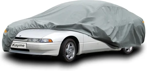 Vista 196 de Kayme Funda de Coche de Servicio Pesado Impermeable para Todo Tipo de Clima, Ajuste Personalizado para Tesla Model S, Cubierta Exterior Completa