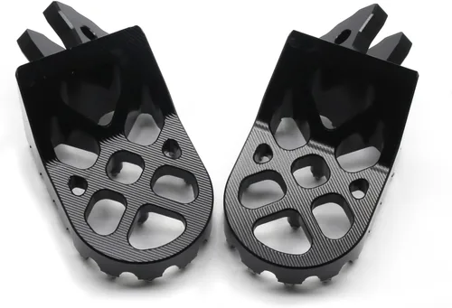 Vista 6 de MZS Estriberas eléctricas para motocross compatibles con X3 XXX MX3 MX4 MX5, estriberas Ebike MX más anchas reposapiés resto pedal CNC aluminio negro