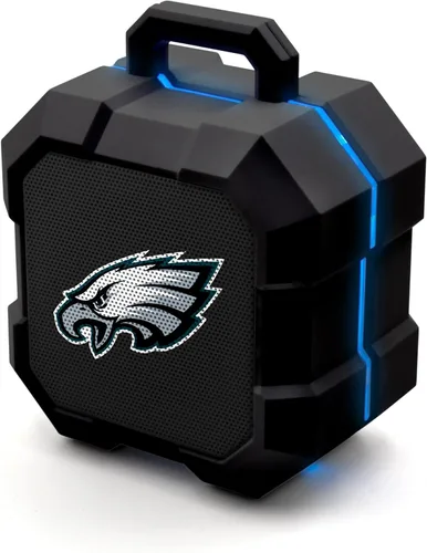 Vista 34 de SOAR NFL Shockbox - Altavoz Bluetooth inalámbrico LED, resistente al agua, IPX4, 5.0 Bluetooth con más de 5 horas de tiempo de reproducción, pequeño