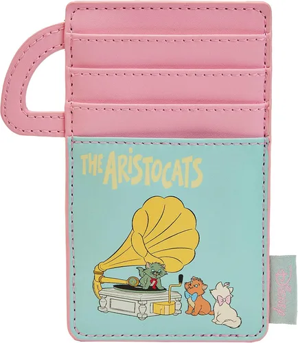Vista 3 de Loungefly Disney The Aristocats - Tarjetero para póster, Rosado, Tarjetero