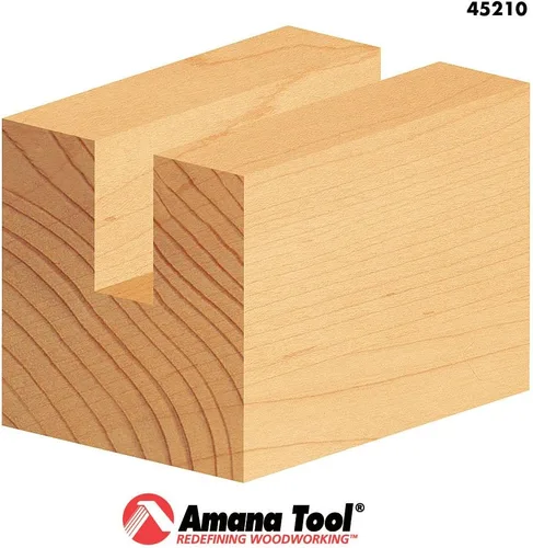 Vista 5 de Amana Tool - 45210 Carburo Punta Recta Plunge Alta Producción 1/4 Dia x 1" 4 S