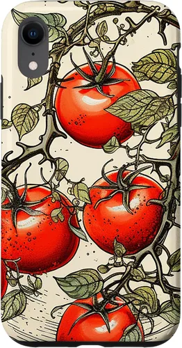 Vista 25 de Funda de jardinería de tomates vegetales y tomate para iPhone 17