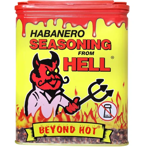 Vista 8 de Carolina Reaper Seasoning From Hell – 5.25 onzas – Sazonador gourmet picante picante de Carolina Reaper para alas de búfalo, filetes, pollo