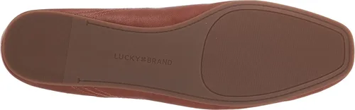 Vista 4 de Lucky Brand - Zapatos de ballet con punta cuadrada para mujer Alba