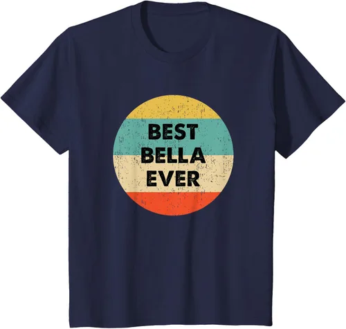 Vista 82 de Bella Name - Camiseta, Negro, S