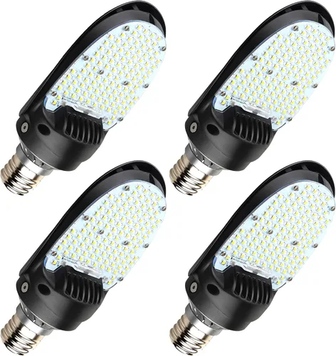 Vista 11 de Bombilla LED de reacondicionamiento de pala, 75 W/95 W/115 W de potencia seleccionable, 16,100 lm 5000 K luz diurna, base Mogul E39, reemplazo