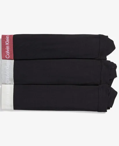 Vista 5 de Calvin Klein - Ropa interior de algodón elástico tipo bóxer brief para hombre, paquete de 3