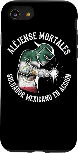 Vista 18 de Aléjense Mortales. Soldador Mexicano en Acción - Carcasa para iPhone 17
