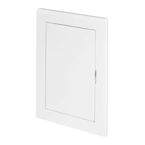 Vista 10 de Awenta Panel de acceso de 4 x 4 pulgadas para paneles de yeso/puerta de acceso de pared de plástico ABS blanco con tapa de solapa/escotilla