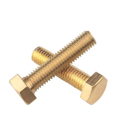 Vista 2 de Tornillo hexagonal M4*0.236 in Tornillo hexagonal Tornillo hexagonal exterior de latón Tornillo hexagonal Tornillos de rosca Tornillos hexagonales