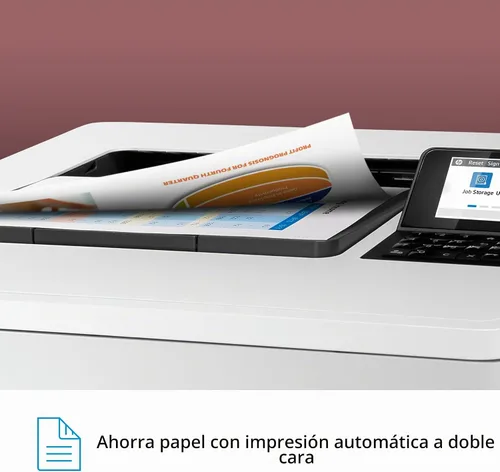 Vista 10 de HP Color LaserJet Enterprise M455dn Impresora dúplex (3PZ95A)