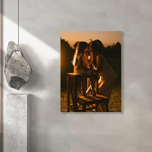 Vista 6 de Impresiones en lienzo personalizadas (lienzo enmarcado, 8 x 8 pulgadas), impresión de lienzo personalizada con tu foto, perfecto para decoración