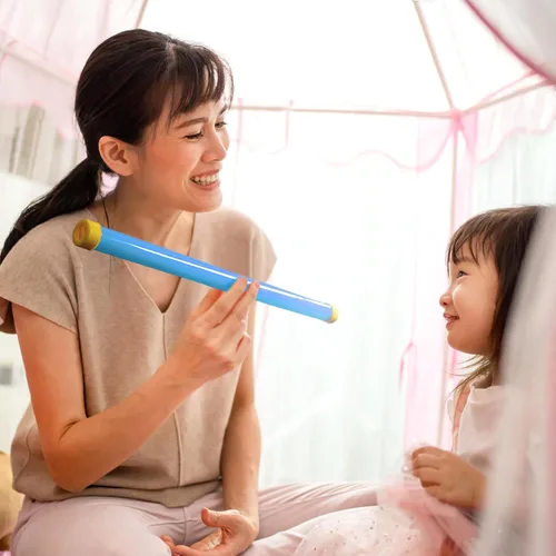Vista 6 de Novelty Place Paquete de 2 máquinas de ruido de tubo de gemido de 16 pulgadas – Divertido emisor de ruido de fiesta para niños y adultos – Juguetes