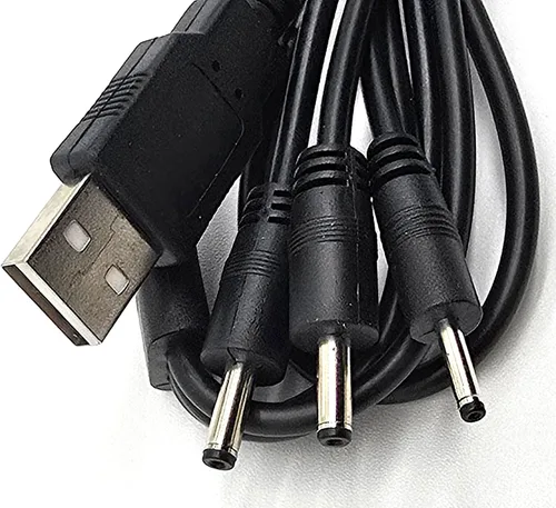 Vista 3 de Cargador USB de 3 pines para Groovypets Impermeable Recargable Entrenador Remoto Entrenamiento de Perros Sistema de Collar de Choque Modelo T221