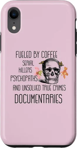 Vista 24 de Funda para iPhone 11 Coffee Serial Killers Psychopaths and Unsolved True Crimes