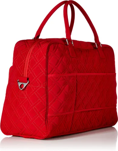 Vista 2 de Vera Bradley Bolsa de viaje de microfibra para mujer color negro clásico talla única L