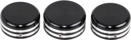 Vista 3 de SHMT - Cubierta de la tapa del vástago de la horquilla para Harley Sportster XL Dyna FXD FXDL FXDS-CONV Softail FLS FLSS FLSTF FLSTFB FLSTFBS FLSTN