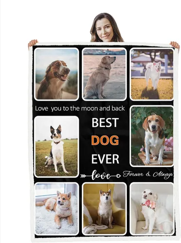Vista 18 de Manta personalizada con fotos, manta personalizada para el mejor jugador de fútbol americano, regalos de cumpleaños para fanáticos del fútbol, manta