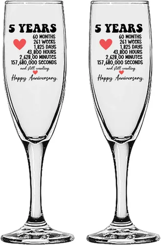 Vista 33 de GIFTS INFINITY® Juego de 2 copas de champán grabadas para boda con corazón de Infinity, copas personalizadas para brindis - Regalo para el Día