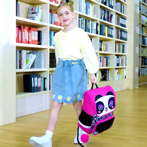 Vista 52 de KLFVB Mochila de 3 piezas para niñas y niños, bolsa de libros de dinosaurio de unicornio de 15 pulgadas con lonchera, bolsa escolar preescolar