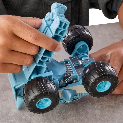 Vista 8 de Transformers Monster Jam Megalodon (diente grande)