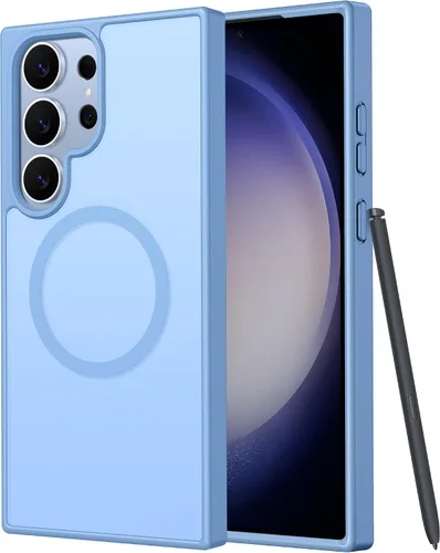 Vista 299 de FNTCASE Funda para Motorola Moto G-Stylus-5G-2025: Funda magnética translúcida mate a prueba de golpes para Moto G Stylus 2026, funda protectora