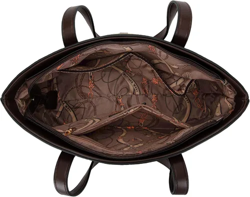 Vista 4 de Juego de bolso de mano para mujer, grande y mediano, 2 piezas, bolsa de hombro con funda