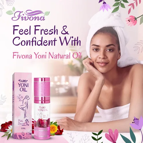 Vista 7 de Fivona Yoni Oil Natural pH equilibrado para el cuidado femenino calmante - Mezcla de aceites esenciales - Mezcla de aceites hidratantes para control