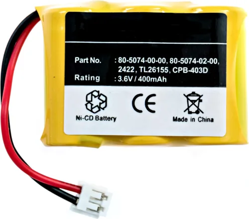 Vista 4 de Vtech 80-5074-00-00 - Batería de repuesto para teléfono inalámbrico 3-1/2AA con batería JST