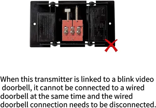 Vista 4 de Satisure Timbre de puerta inalámbrico con video y extensor de timbre de video - Compatible con Blink Video Doorbell y Blink Video Doorbell