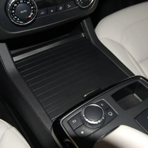 Vista 5 de Cubierta enrollable para consola central de automóvil para Mercedes Benz ML GL GLS GLE Class W166