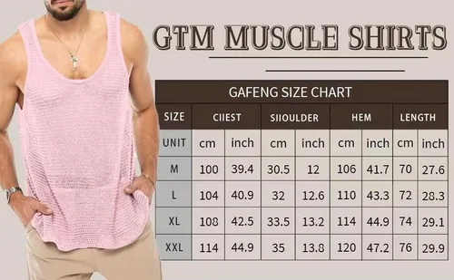 Vista 5 de Lanliun Camisetas sin mangas transparentes para hombre, casuales, únicas, para entrenamiento, al aire libre, camisetas para gimnasio y músculo