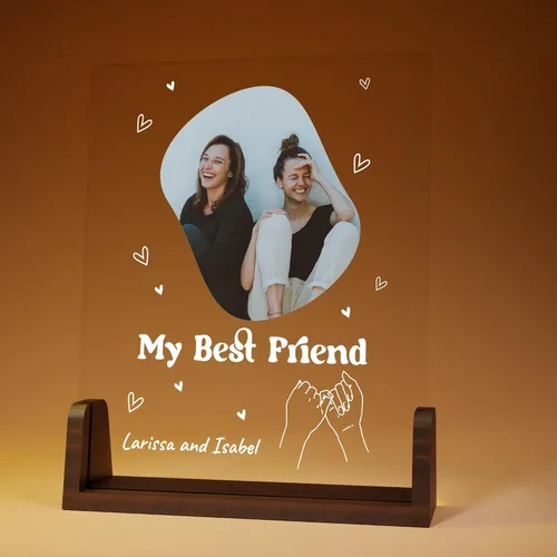 Vista 25 de EGD Placa acrílica personalizada de regalo para papá y mamá Regalos únicos para él con sus fotos favoritas Regalos personalizables para abuelos