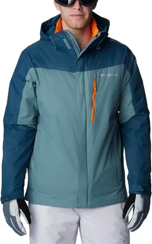 Vista 22 de Columbia - Chaqueta Whirlibird IV Interchange para hombre, impermeable y transpirable Estampado De Camuflaje Mod Verde Piedra
