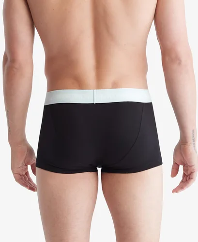 Vista 3 de Calvin Klein Men's Cotton Stretch 3-Pack Low Rise Trunk