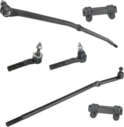 Vista 79 de TRQ Kit de dirección delantera con barra de acoplamiento de fuelle de piñón y cremallera compatible con Toyota Echo 2000-2005