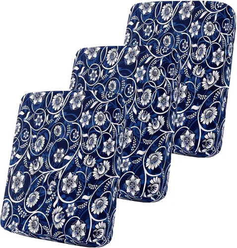 Vista 104 de Smiry Fundas de cojín de sofá estampadas, fundas elásticas suaves para sofá, fundas de sofá lavables antideslizantes, protector de muebles para Beige