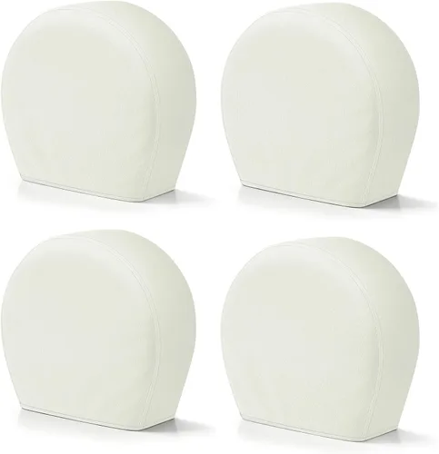 Vista 15 de Explore Land - Fundas para neumáticos, 4 unidades - Protector resistente de rueda para camionetas, SUV, remolques, cámpers, vehículos recreativos