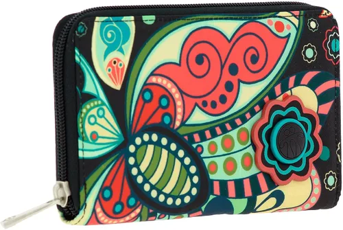 Vista 2 de Totto Cartera RFID para mujer Cartera RFID