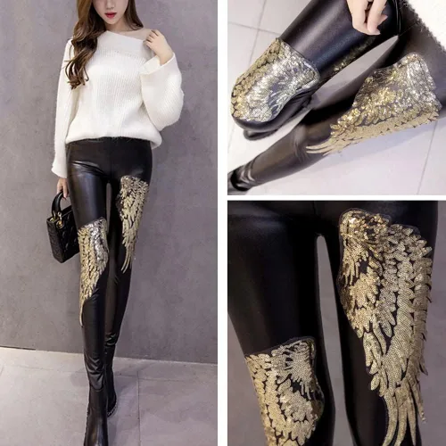 Vista 8 de LOCOMO Parche para coser con alas de ángel de lentejuelas grandes para decoración de ropa y chaqueta