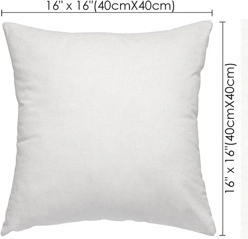 Vista 2 de Swono You Asleep Yet - Funda de almohada de gato de 16 x 16 pulgadas, funda de almohada decorativa para sofá, funda de cojín de lino de algodón