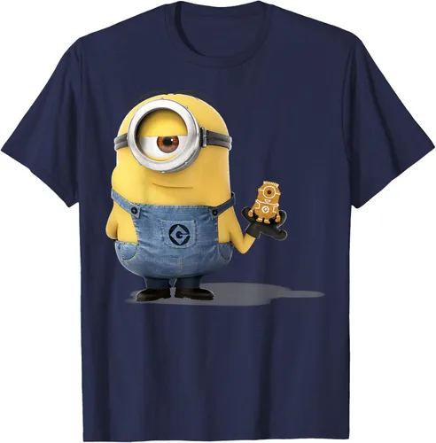 Vista 75 de Camiseta Despicable Me Minions Holding A Ginger Bread Minion Retrato Pequeña