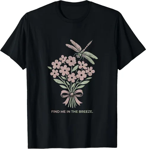 Vista 18 de Find Me In The Breeze Nature Inspired Design T-Shirt