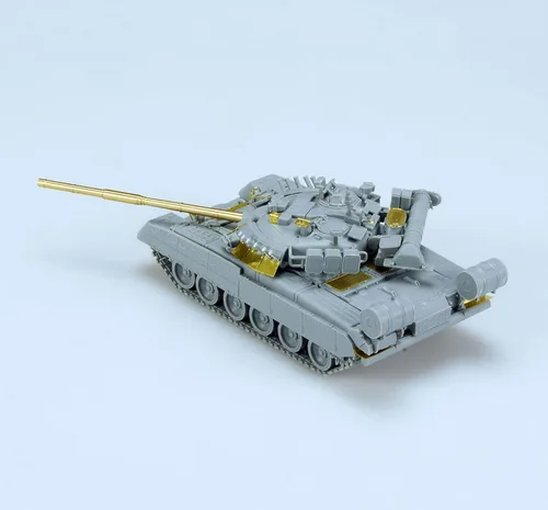 Vista 3 de Maquetas de Tanques, Ruso T-80UK MBT Kits Modelo de Plástico, Escala 1/35,11 x 4.1Pulgadas