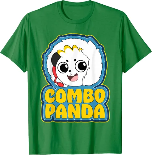 Vista 5 de Ryan's World Arctic Adventures Combo Panda Camiseta, Azul / Patchwork, S Azul Marino