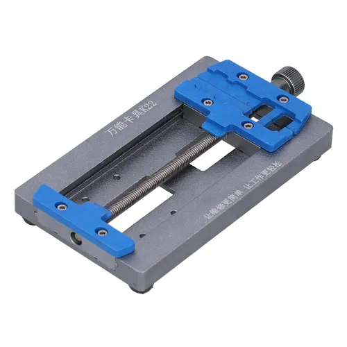 Vista 4 de Soporte para placa de circuito, accesorio de reparación de placa de circuito universal con rodamiento multiusos, herramienta de fijación