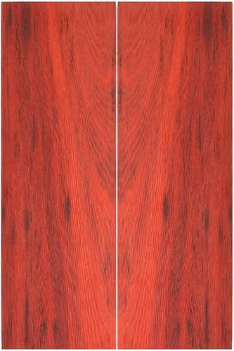 Vista 21 de IECAP LLC Paneles de madera a espejo de madera de palo negro africano para mango de cuchillo – Materiales para mango de cuchillo – Escalas