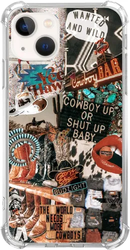 Vista 8 de Funda de teléfono con collage de invierno para iPhone 14, funda de collage de Navidad para niñas, mujeres y hombres, funda única de TPU de moda