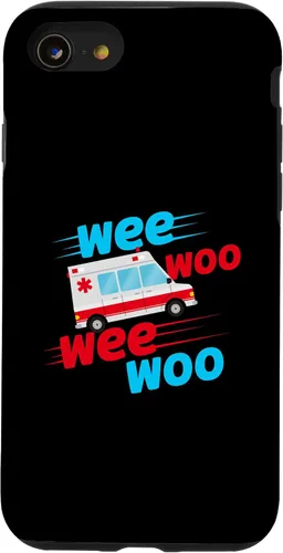 Vista 18 de Funda EMT para iPhone 13 Pro Max Wee Woo Wee Woo Ambulancia Técnico Paramédico